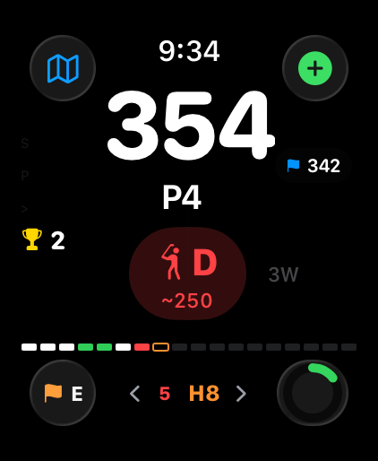 Golf Medl on Apple Watch